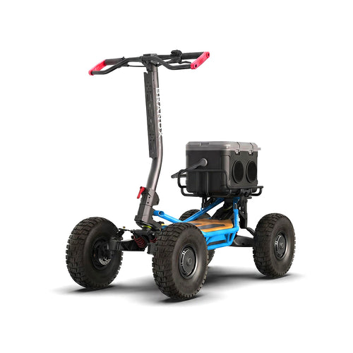 VEEHOP Electric Mini ATV E-Scooter 4 Wheel MINI ATV with Cooler Box