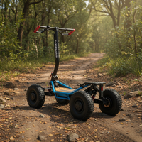VEEHOP Electric Mini ATV E-Scooter 4 Wheel MINI ATV with Cooler Box