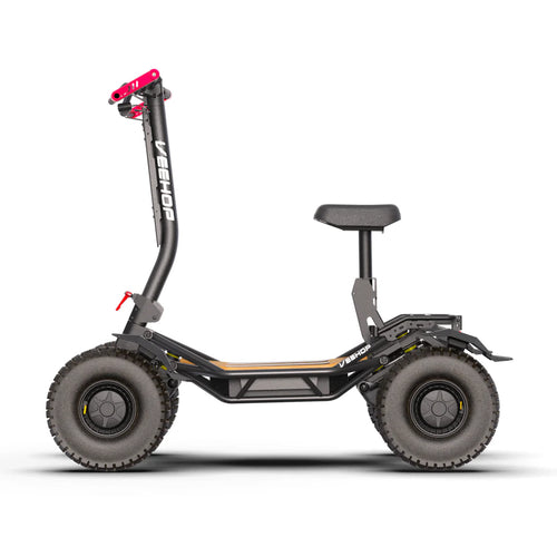 Veehop Electric Scooter 2WD/4WD Electric Mini ATV with Foldable Saddle