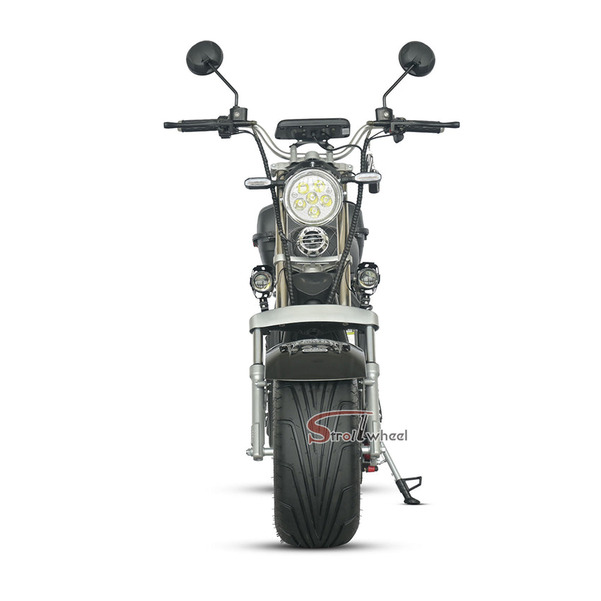 X12 Two Wheel Electric Scooter 2000W 60V 20Ah Removable Battery 12 Inch Alloy Wheel Citycoco
