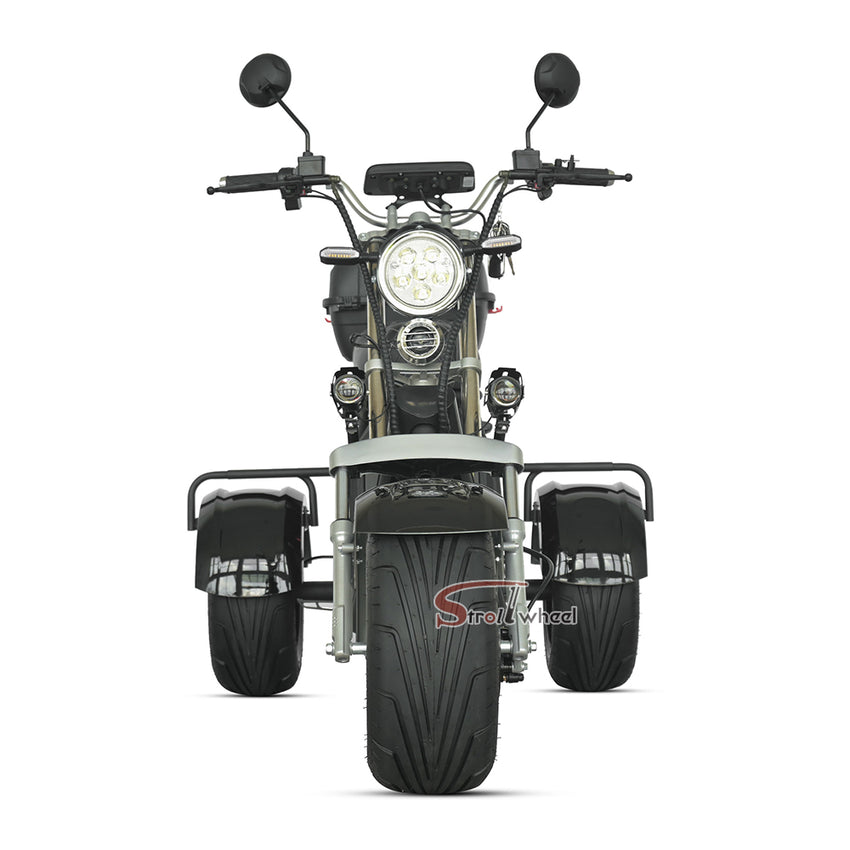 X12 Tricycle Scooter Citycoco 2000W 60V 20Ah Three Wheel Chopper Motorcycle