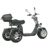 X12 Tricycle Scooter Citycoco 2000W 60V 20Ah Three Wheel Chopper Motorcycle