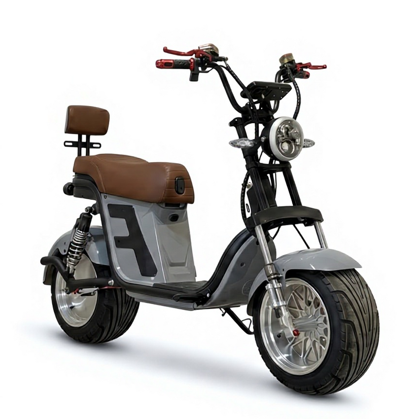 X21-F Strollwheel Citycoco Mini Scooter 2000W 60V 12Ah/20Ah/25Ah Battery for Brazil Market
