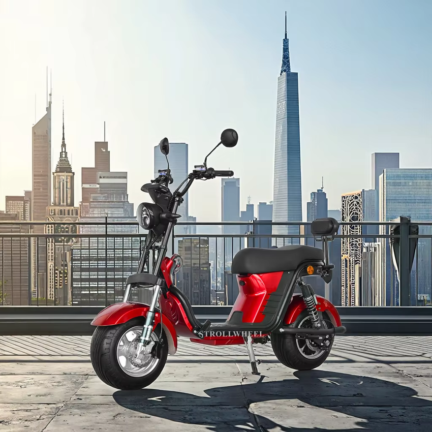 X21 with USA Charger Port 1000W 60V 12Ah/20AH/25Ah Brazil Electric Citycoco Short Wheelbase E Scooter