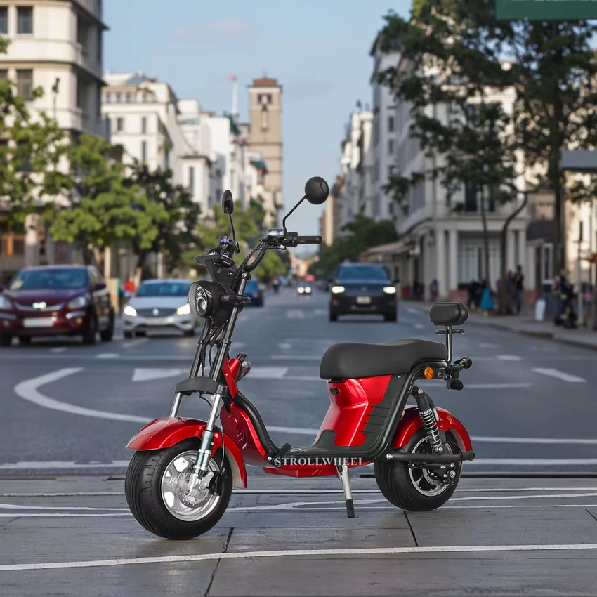 X21 with USA Charger Port 1000W 60V 12Ah/20AH/25Ah Brazil Electric Citycoco Short Wheelbase E Scooter