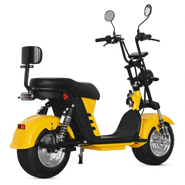 M8(X21) First Generation Electric Citycoco Brazil Fat Tire Short-Axle 1.3m Mini Scooter 2000W 60V 12Ah/20Ah/25Ah Battery