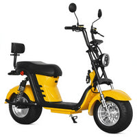 M8(X21) First Generation Electric Citycoco Brazil Fat Tire Short-Axle 1.3m Mini Scooter 2000W 60V 12Ah/20Ah/25Ah Battery