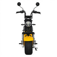 M8(X21) First Generation Electric Citycoco Brazil Fat Tire Short-Axle 1.3m Mini Scooter 2000W 60V 12Ah/20Ah/25Ah Battery