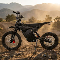 QC-Y02 4500W Peak Power Electric Dirtbike 17/14 Tire Off Road Motorcycle