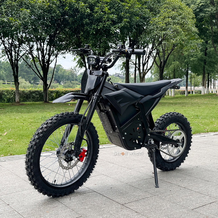 QC-Y02 4500W Peak Power Electric Dirtbike 17/14 Tire Off Road Motorcycle