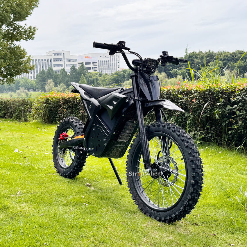 QC-Y02 4500W Peak Power Electric Dirtbike 17/14 Tire Off Road Motorcycle