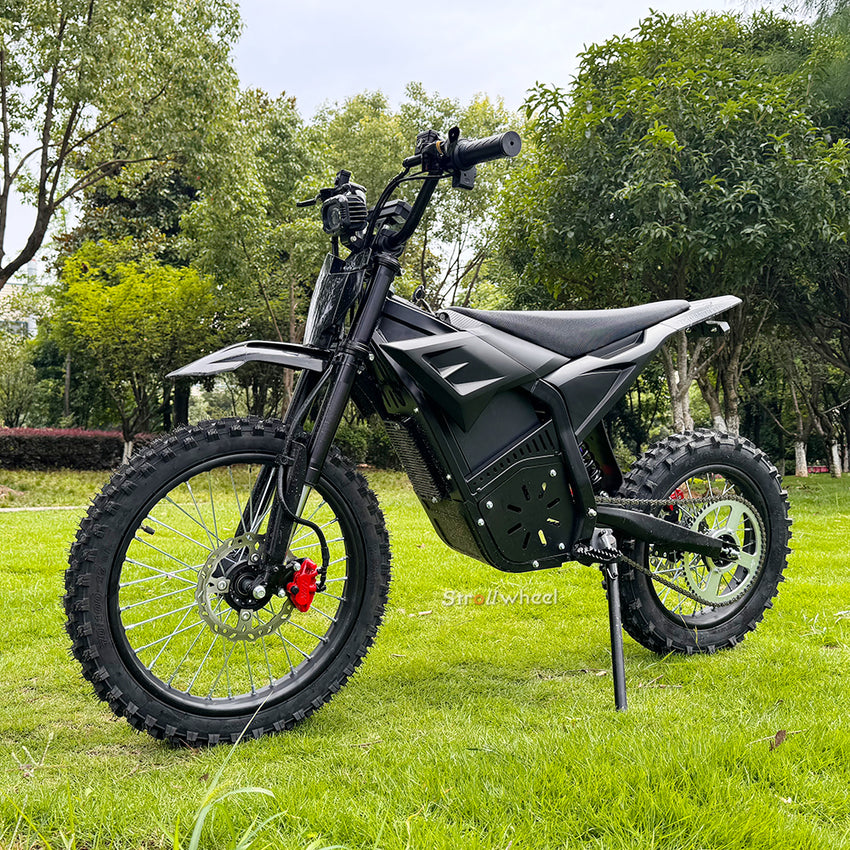 QC-Y02 4500W Peak Power Electric Dirtbike 17/14 Tire Off Road Motorcycle