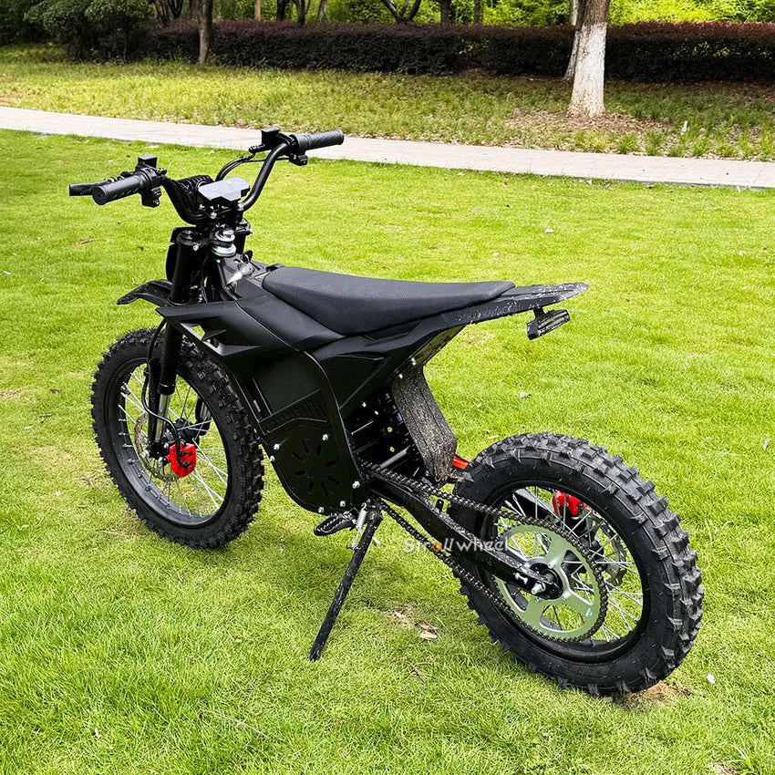 QC-Y02 4500W Peak Power Electric Dirtbike 17/14 Tire Off Road Motorcycle