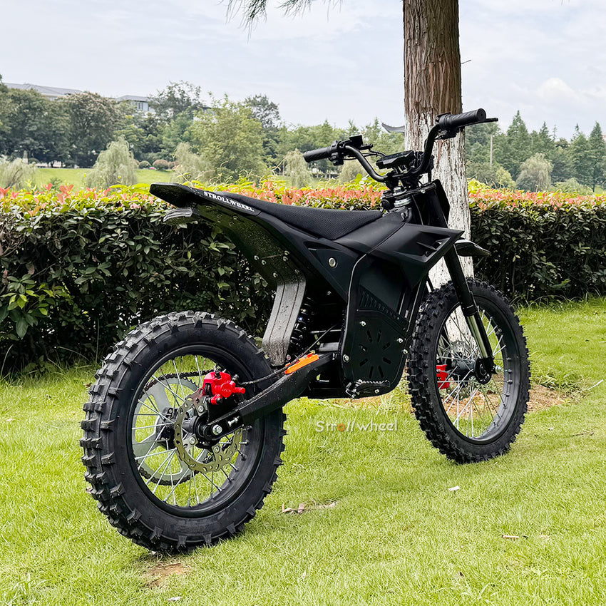 QC-Y02 4500W Peak Power Electric Dirtbike 17/14 Tire Off Road Motorcycle