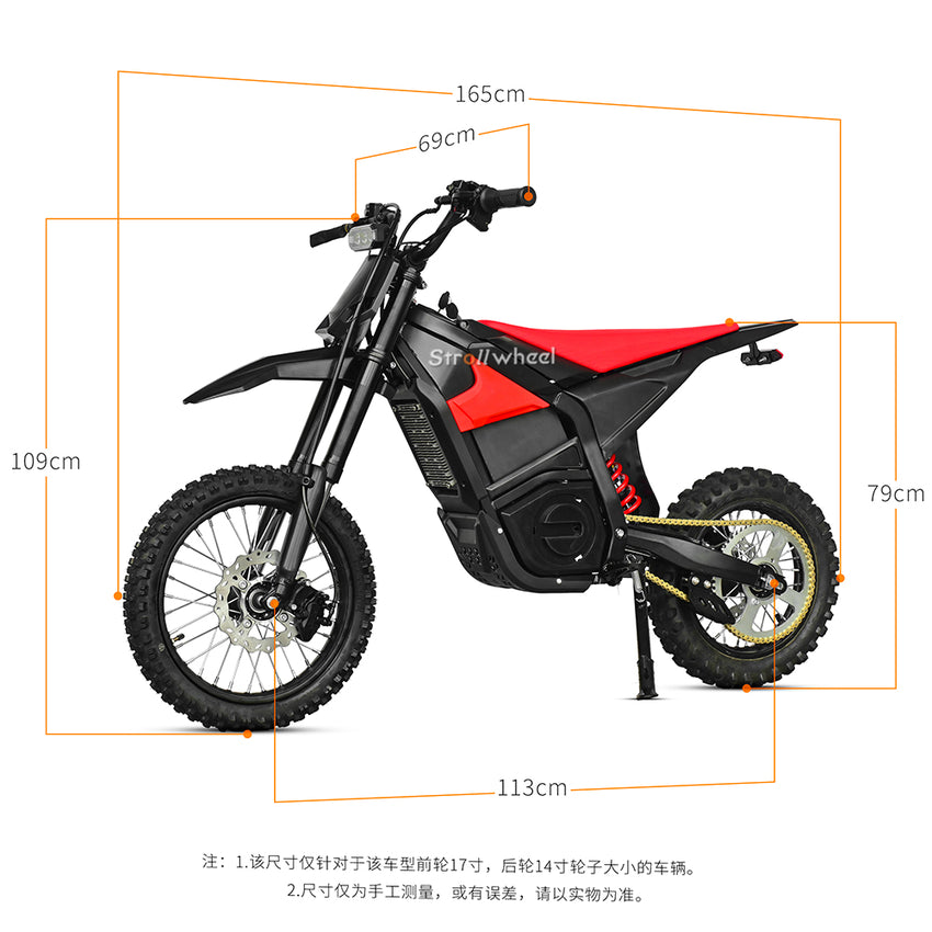 Q2 Electric Dirt Bike 4500W Powerful Electric Motorbike for Youth$Teenager