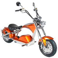 EU Warehouse Stock Citycoco M1PS 4000W 72V 40AH 80km/h Chopper Electric Motorcycle