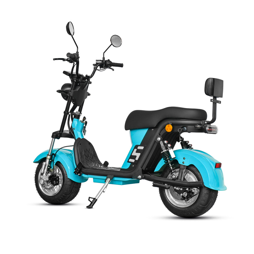 M8 Pro Electric Scooter Chopper Fat Tire Two Wheel Citycoco Electric Motorcycle for Brazil
