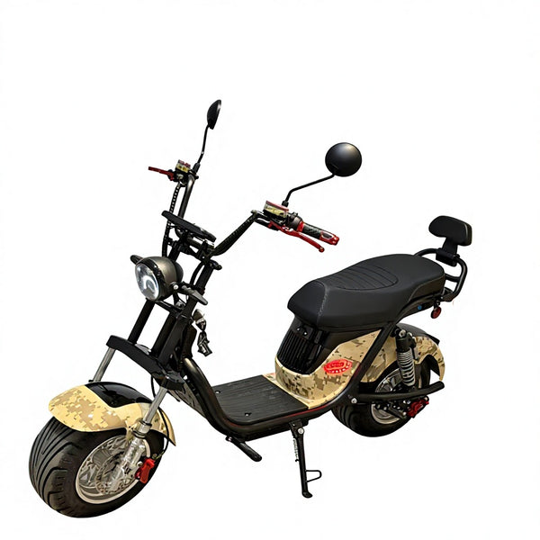 X19 Electric Scooter Citycoco for Brazil 2000W 1000W Short Wheelbase Scooter Motorcycle