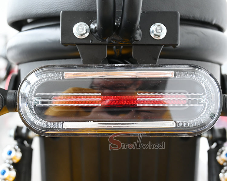 M8(X21) First Generation Electric Citycoco Brazil Fat Tire Short-Axle 1.3m Mini Scooter 2000W 60V 12Ah/20Ah/25Ah Battery