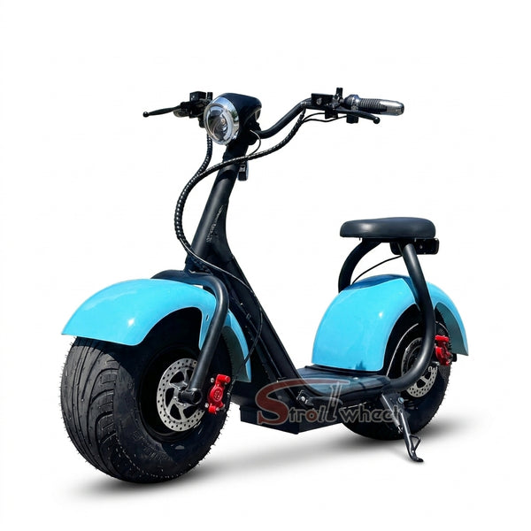 M1/Q1 Mini Citycoco Scooter 1000W 60V 12Ah/20Ah Battery Electric Motorcycle