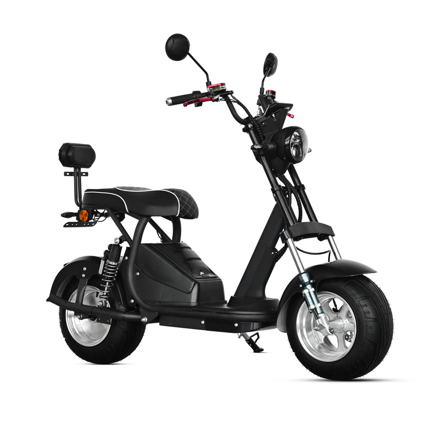 M5(X16) Strollwheel Citycoco Scooter 2 Wheel Mini Chopper with 2000W 60V 12AH Battery
